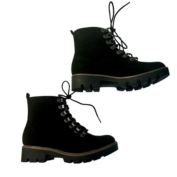 White Mountain Women's Lace-Up Ankle Boot - Black - Picture 3 of 7